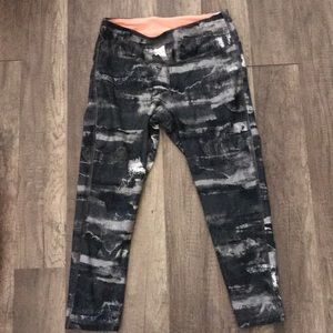 pattern capri leggings